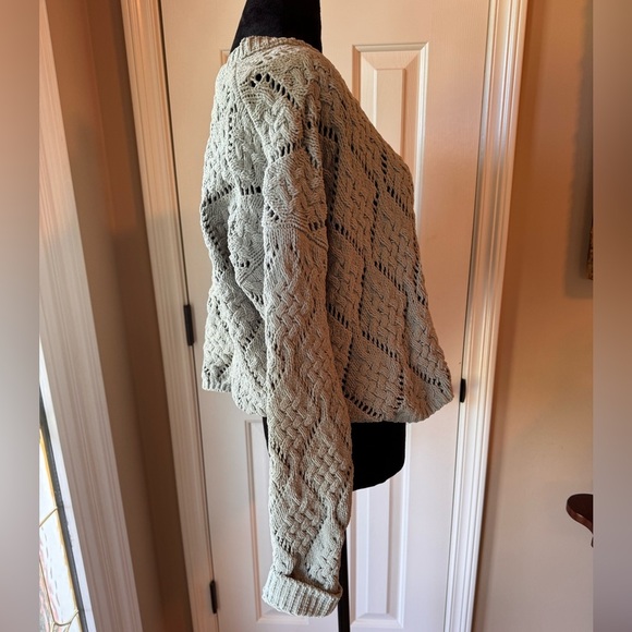Sincerely Jules Textured Knit Sweater - Light sage green - Picture 7 of 9
